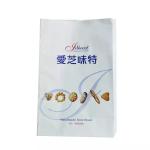 Rectangle Kraft Paper Bread Packaging Bags Grease Proof Eco Friendly