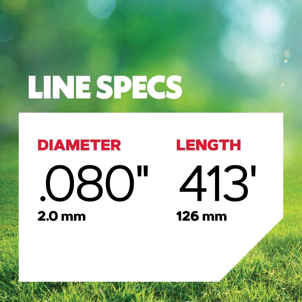 OEM Acceptable Heavy Duty Trimmer Line 33.6 ft Nylon Weed Eater String for Grass Cutting