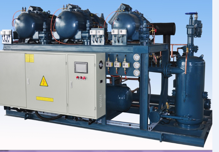 Refrigeration Cold Room Condenser With Multi Compressors 4 Hp 5 Hp