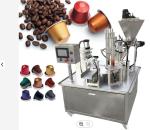 JS 20CC Rotary Cup Filling Sealing Machine Coffee Powder Filling