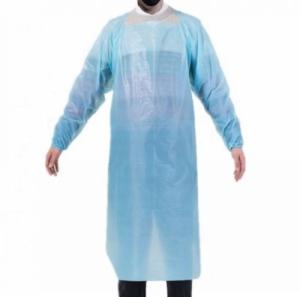 China Oversized Hospital Protective Disposable Yellow Breathable Xl Isolation Gown wholesale