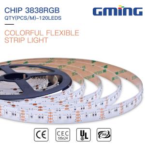 China 520-530nm Aluminum 5050 12W Flexible RGB LED Strip Light wholesale