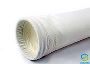 China Polyester Punch Dust Filter Bags Double Layer Bottom 600GSM wholesale