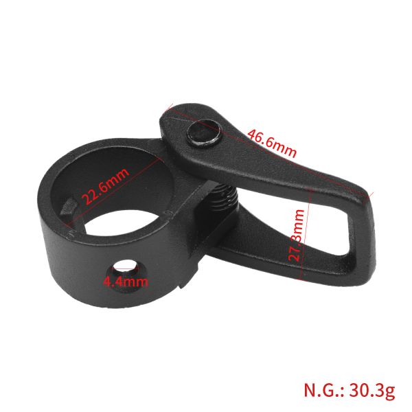 Max G30 Electric Scooter Accessories Hanger Buckle and Rear Fender Hook No. 9 Folding Card for Convenient Storage