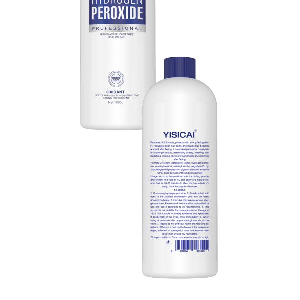1000ml Ammonia-Free Peroxide Hair Developer – 3%/6%/9%/12% Strengths, Silky Milk Texture, Permanent Bleaching & Coloring