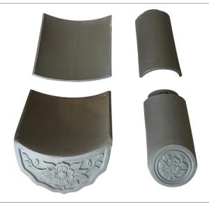 China Chinese Grey Clay Tiles Roofing Material Crafted To Endure Nature's Elements wholesale