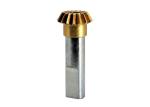 Professional Cnc Machining Straight Bevel Gear 16T 0.85 Module AGMA 909-A06