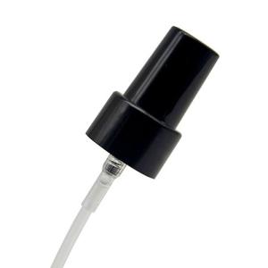 China Bamboo Airless Cosmetic 24-410 Amber Bottle Glass Pump wholesale
