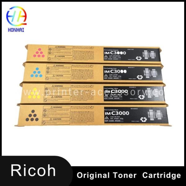 Original Toner Cartridges Set Of 4 For Ricoh IMC3000 IMC3500 842255 842256
