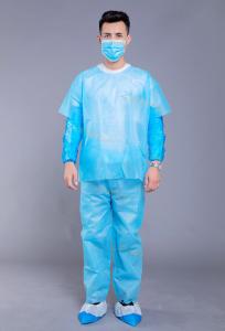 China Disposable 2 Pockets Hospital Operation Theatre Scrub Suits wholesale
