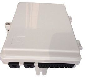 Low Profile Interconnection Optical Termination Box MDU For SC Duplex 4 Pcs