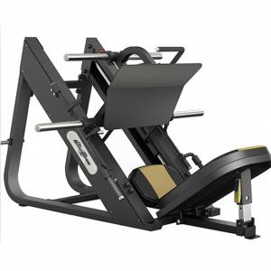 China Leg Press Machine 45 Degree Commercial Plate Loaded Strength Training Calf Glutes wholesale