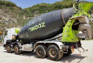 China Second Hand Zoomlion Mixer Truck Used Cement Mixer Truck 2018 Manufacture on sale