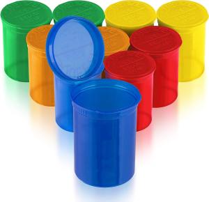 China Empty Pill Bottles with Caps - Airtight 30 Dram Pop Top Bottles - Prescription Medicine Container - for Herbs, Candy wholesale