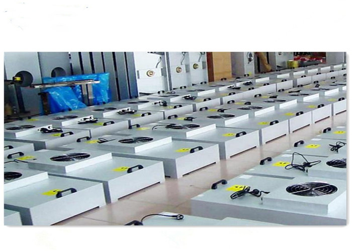 Sliver Industrial Hepa Filtration Unit 1220*610*69mm Commercial Fan Filter