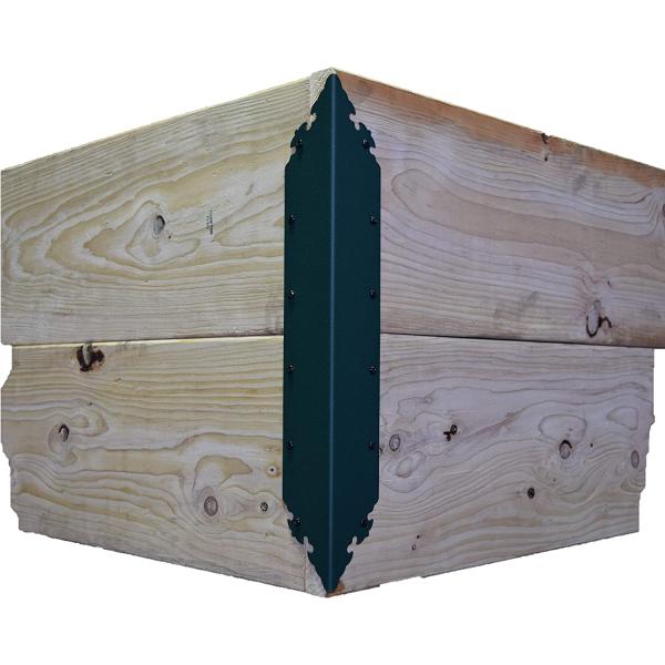 90 Degree Angle Punching Corner Bracket for Rust Resistant Iron Garden Corner Brackets