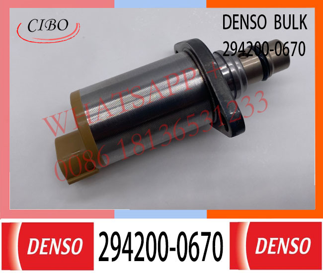 294200-0670 Diesel Pump Fuel Injection Suction Control Valve 8-98181831-0 8981818310