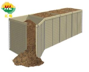 China Welded Gabion Hesco Defensive Barriers Heavy Duty Hot Dipped Galvanised wholesale
