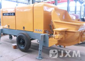 China Building Construction 60m3 Concrete Trailer Pump 130kw on sale