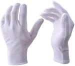 30% Polyester 70% White Cotton White Parade Gloves OEM