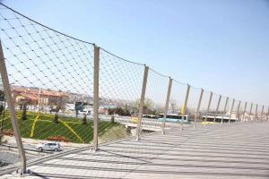 China stainless steel suspension bridge railing mesh wholesale