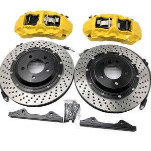 China Yellow 6 Pot GT6 Caliper Brake Kit Disc 355x32mm For Toyota Highlander wholesale