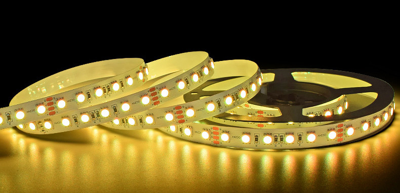 Flexible RGB SMD 5050 LED Strip Light Colorful Light Bar For Display Cabinet