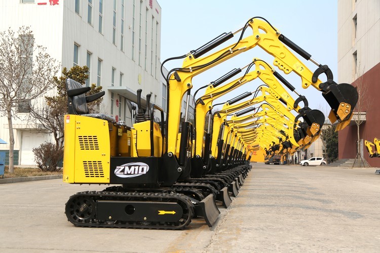 1200kg Mini Crawler Excavator CE Approved Excavation Machine With Cabin