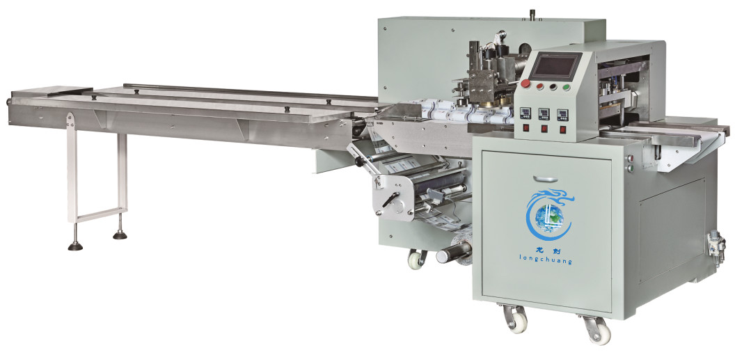 Super Market Horizontal Flow Pack Machine Vegetable Cabbage Pillow Packaging Machine