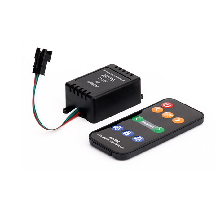 600 Pixels Sp106e LED Music Controller Wireless Rf Remote Control