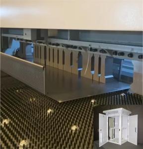 China 3.0m Pressure Arm Type Bending Center Machine Electric Cabinet Sheet Metal Bending Machine wholesale