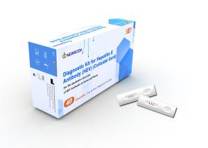 China Whole Blood HEV Qualitative IgG IgM Hepatitis Rapid Test Kit wholesale