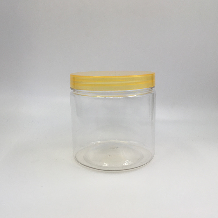 Customized Plastic Containers with Clear or Aluminum Lid and Foil Cap Seal