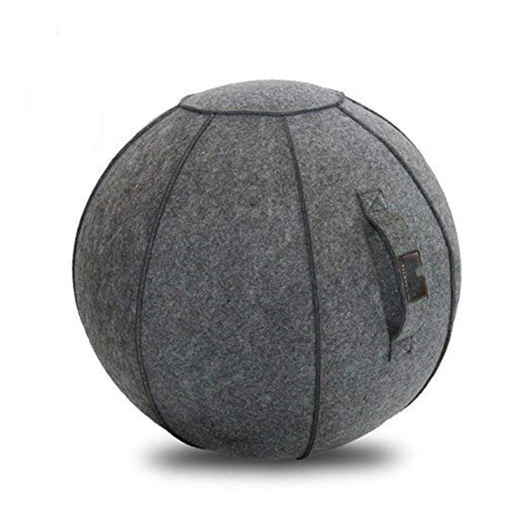 Stock Washable Pilates Sitting Ball Dustproof Protector Slipcover Exercise Gym Fitness Yoga Ball Cover