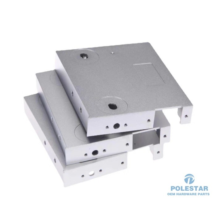 Aluminium Alloy Precision Machined Components Linear Cylindrical Guideway Parts ISO9001