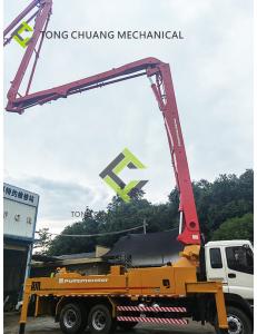 China Re Manufactured Used Concrete Pump Truck Putzmeister 38 Meter wholesale