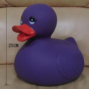 China shenzhen Large size rotocasting vinyl bath duck toys for kids ITCI plastic factory wholesale