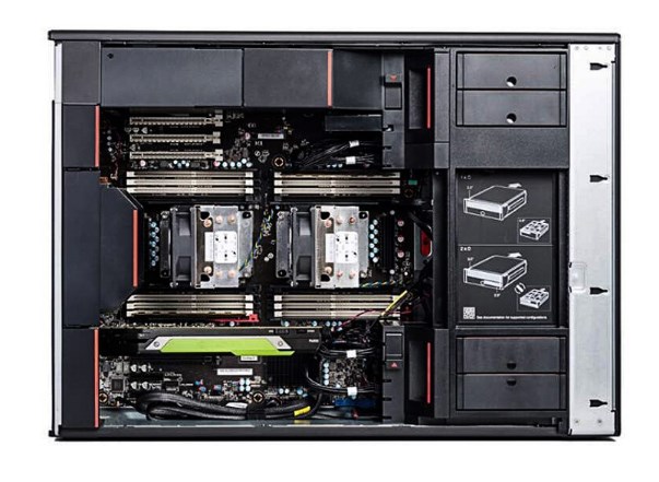 32G RAM 512GSSD Tower Workstation Computer Lenovo P920 Thinkstation With 4214R Processor