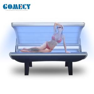 China Lying Style Cosmedico Lamp Solarium Sun Tanning Machine wholesale