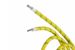 China 16-30 Awg High Temp Fiberglass Braided Wire UL3068 UL Certificated Anti Oil wholesale