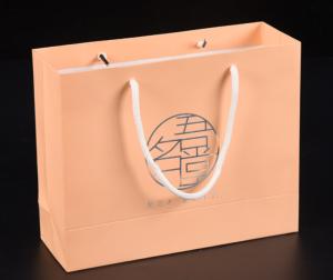 China Silver Foil CMYK Colors Printed Coated Kraft Paper Packaging Bags 250gsm wholesale
