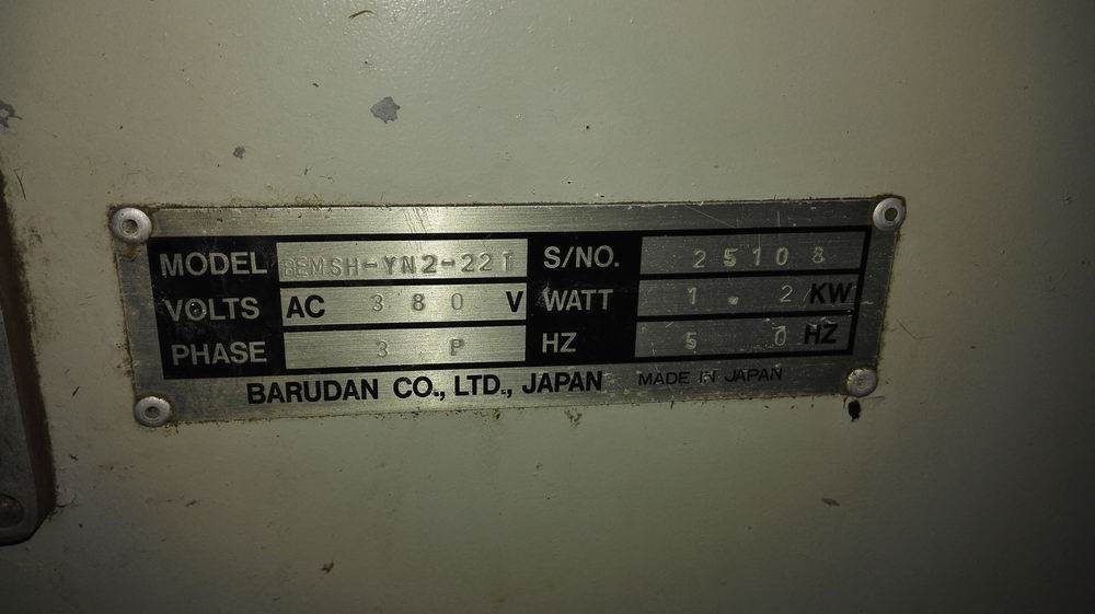 Japan Used Barudan Embroidery Machine With Multipurpose BEMSH-YN2-22T
