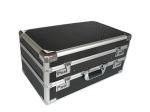Double Opened Aluminum Hard Case With Black Diamond Panel