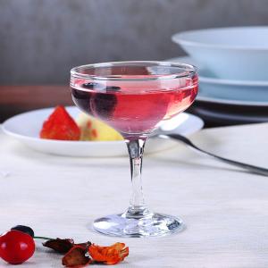 China 190ml 7oz Hand Blown Cocktail Glasses For Trendy Bars / Hotels / Lounges wholesale