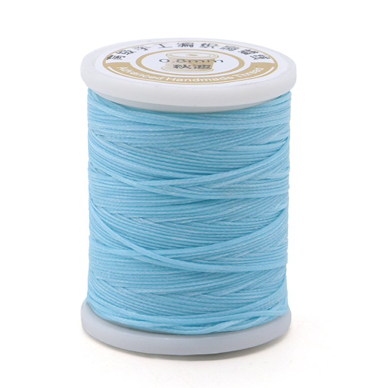 0.8mm Diameter Waxed Thread Set of 12 for Leather Sewing Long Stitching Made Easy