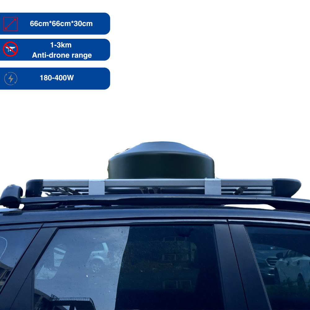 1-2KM Fixed Vehicle-Mounted FPV Drone Jammer Anti Drone Device