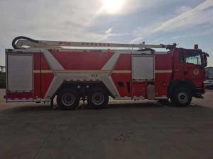 China JP18 95km/H HOWO Water Tower Fire Truck 9940×2520×3580MM Industrial Fire Truck wholesale
