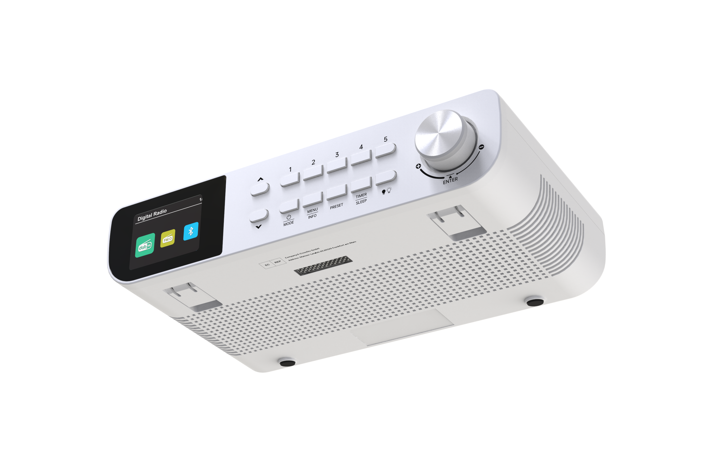 Portable DAB FM Radio Dab Adapter For Home Fm Radio With Battery