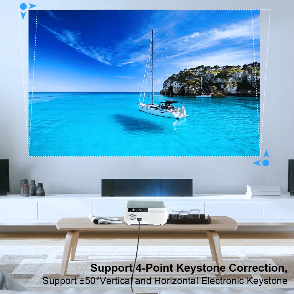 X2 1080P Home Theater Projector 700 ANSI Lumens Android Smart Home Projector