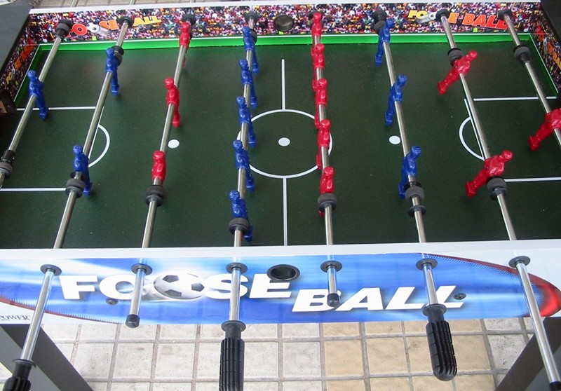 MDF 4FT Soccer Table With Colorful Player , Easy Assembly Professional Foosball Table